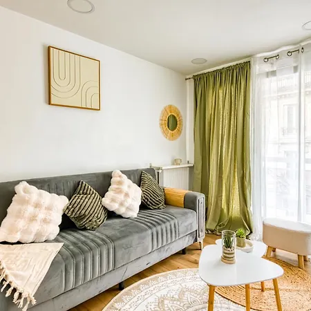 Cocon Parisien Avec Balcon&parking Privé Apartamento