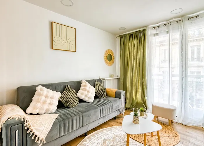Cocon Parisien Avec Balcon & Parking Prive Lejlighed